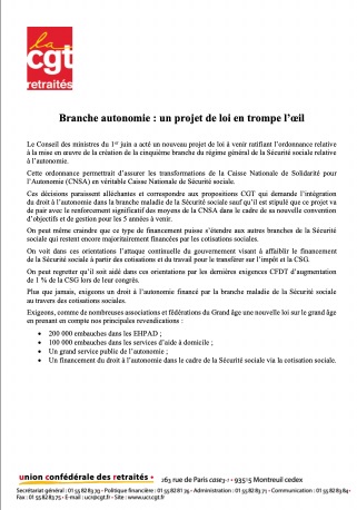 communiqué augmentation des pensions